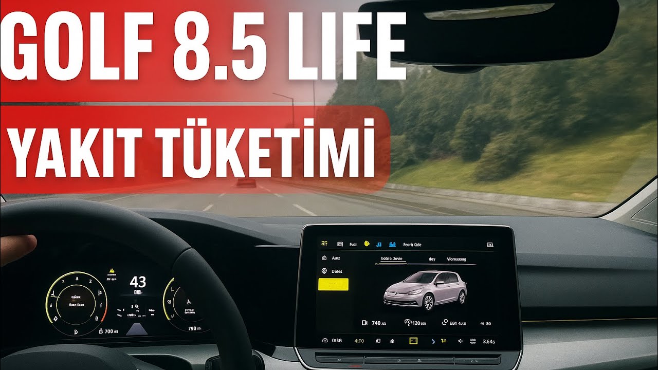GOLF 8.5 LIFE | YAKIT TÜKETİMİ | YOĞUN TRAFİK 