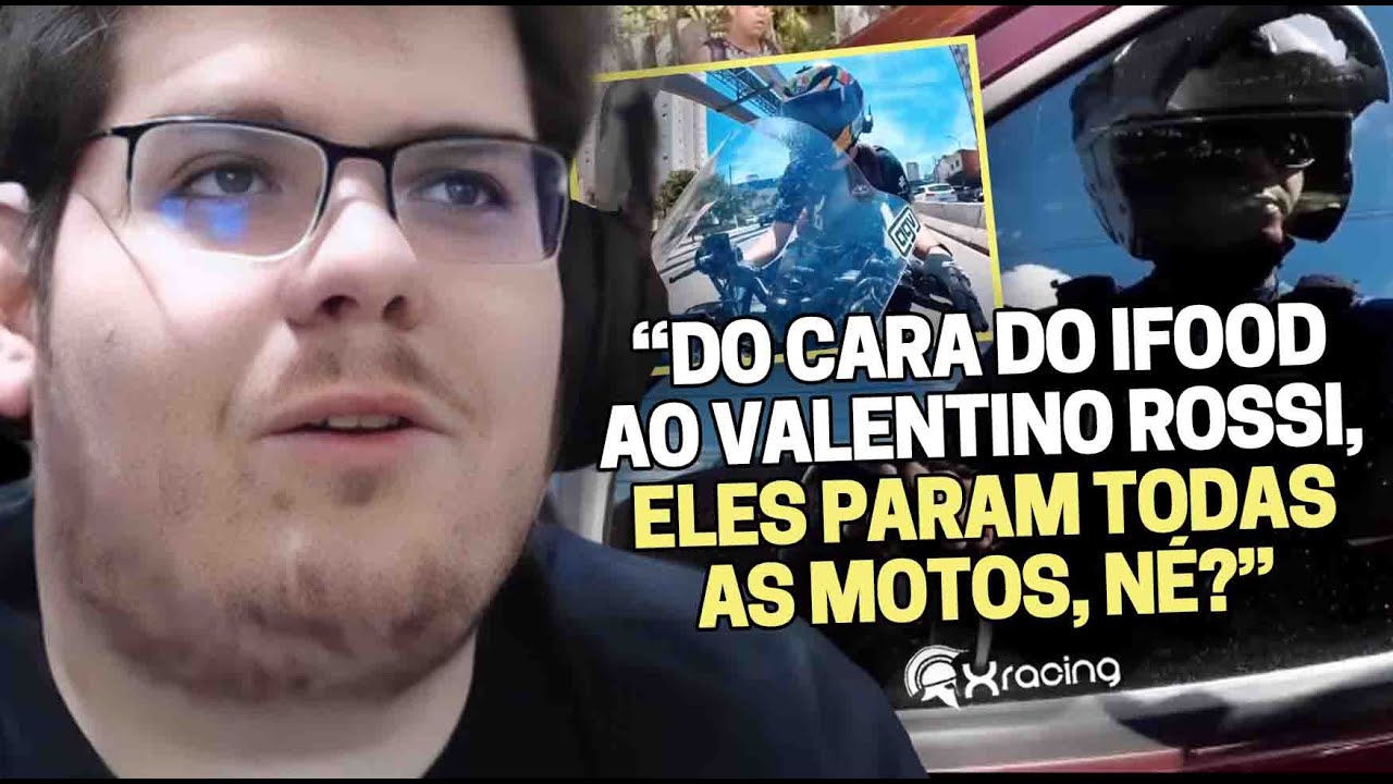 CASIMIRO REAGE: ENQUADROS DE MOTO (EP. 57) QUE SONO PESADO, EIN? - XRACING | Cortes do Casimito