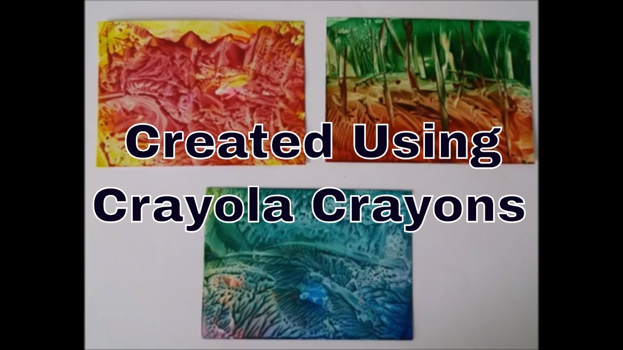 Encaustic Art With Artist Janette Oakman 3   Using Crayola Crayons With A Craft Iron
