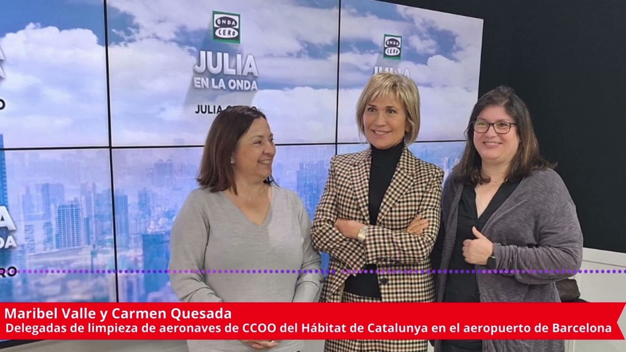 Entrevista a Maribel Valle y Carmen Quesada en el programa de Julia Otero en Onda Cero