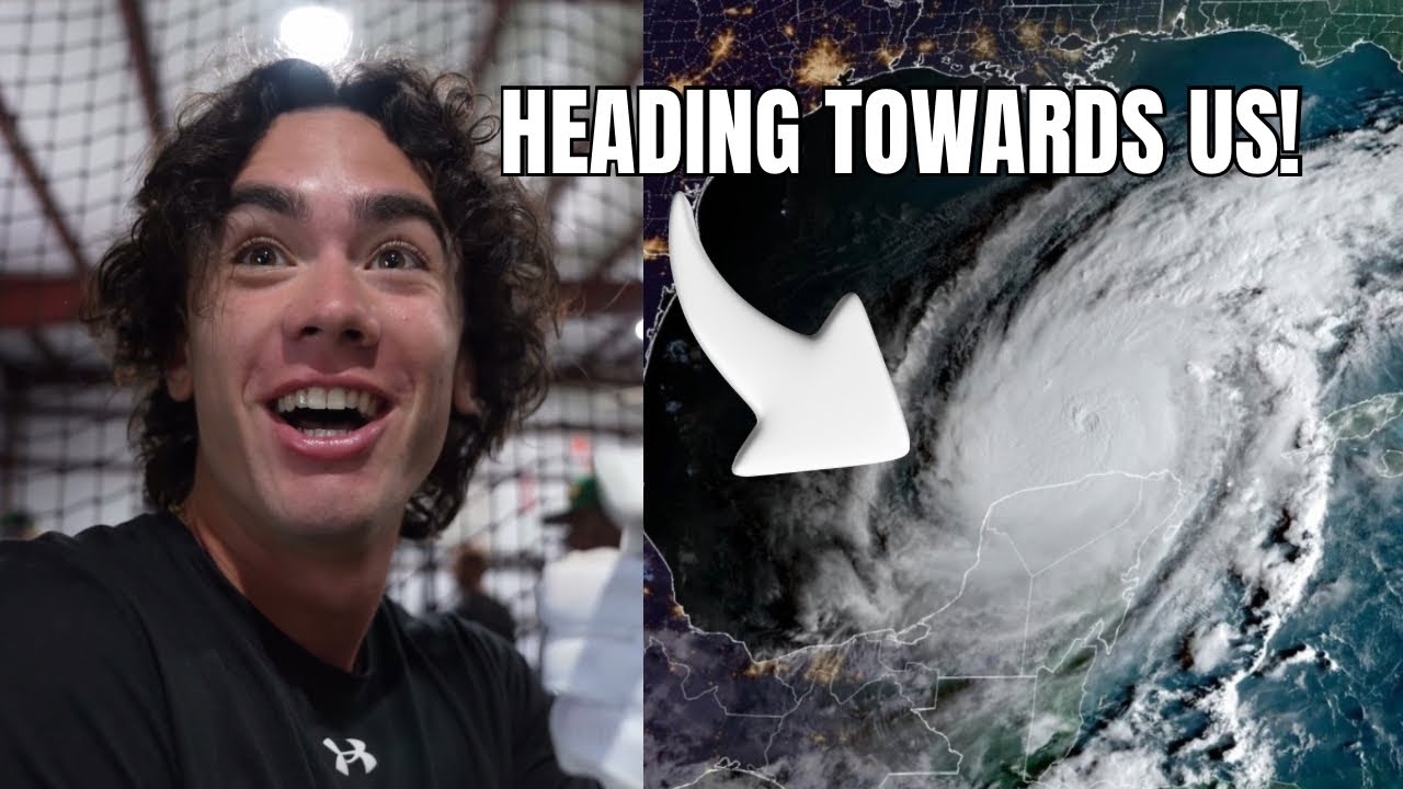 D1 ATHLETES VS CAT 5 HURRICANE! (PRAYERS FOR FLORIDA)