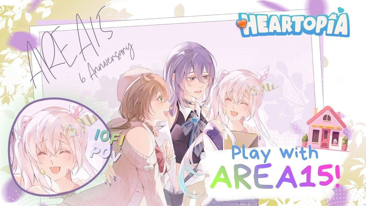 【Heartopia】Kehidupan Baru Bersama Bestie【iofi / ホロライブID】