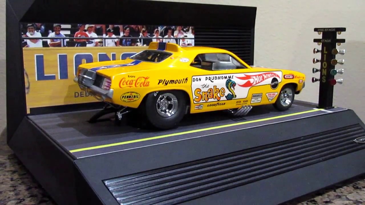 Hot Wheels Legends to Life; Don the Snake Prudhomme Funny Car