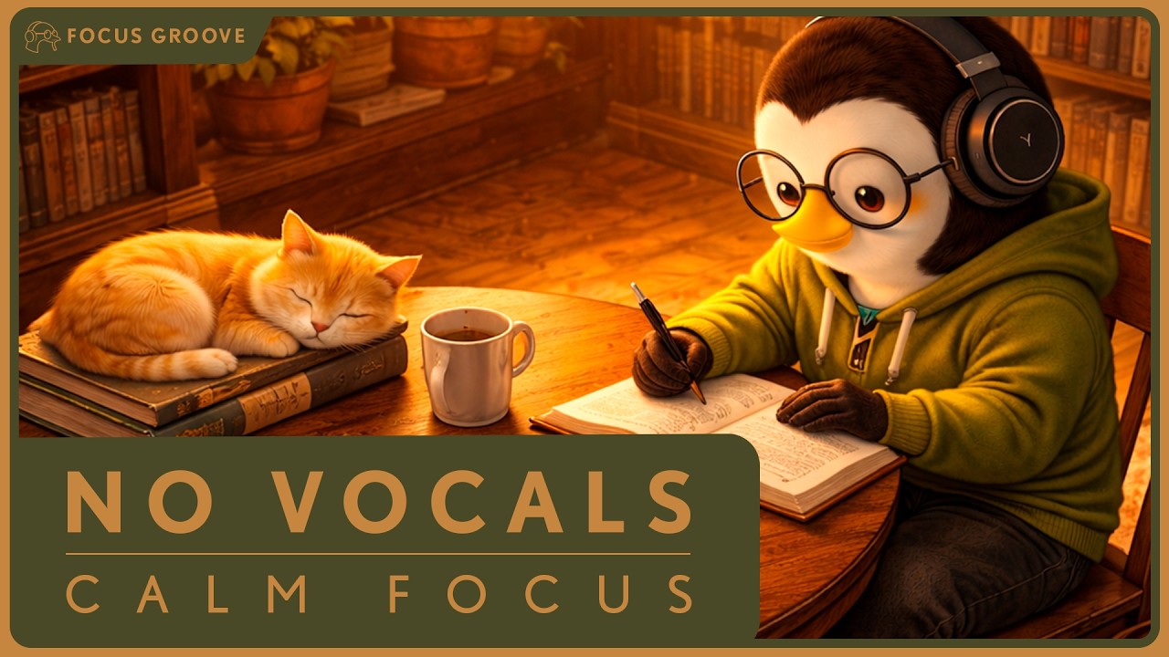 Late Night Study? | Guitar LoFi Focus | No Vocals No Lyrics