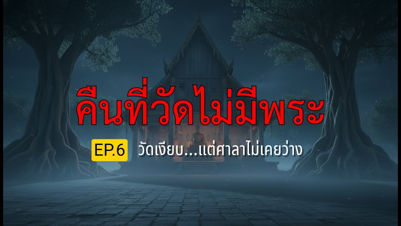 คืนที่วัดไม่มีพระ | คาเฟ่เงา EP.6 (เรื่องเล่า)
