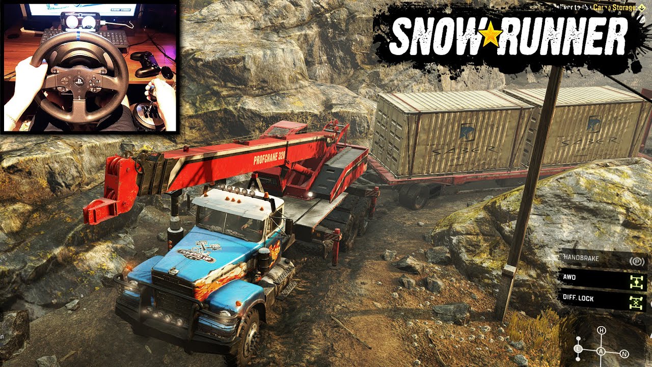 SnowRunner Lost Delivery | Drummond Island | Thrustmaster