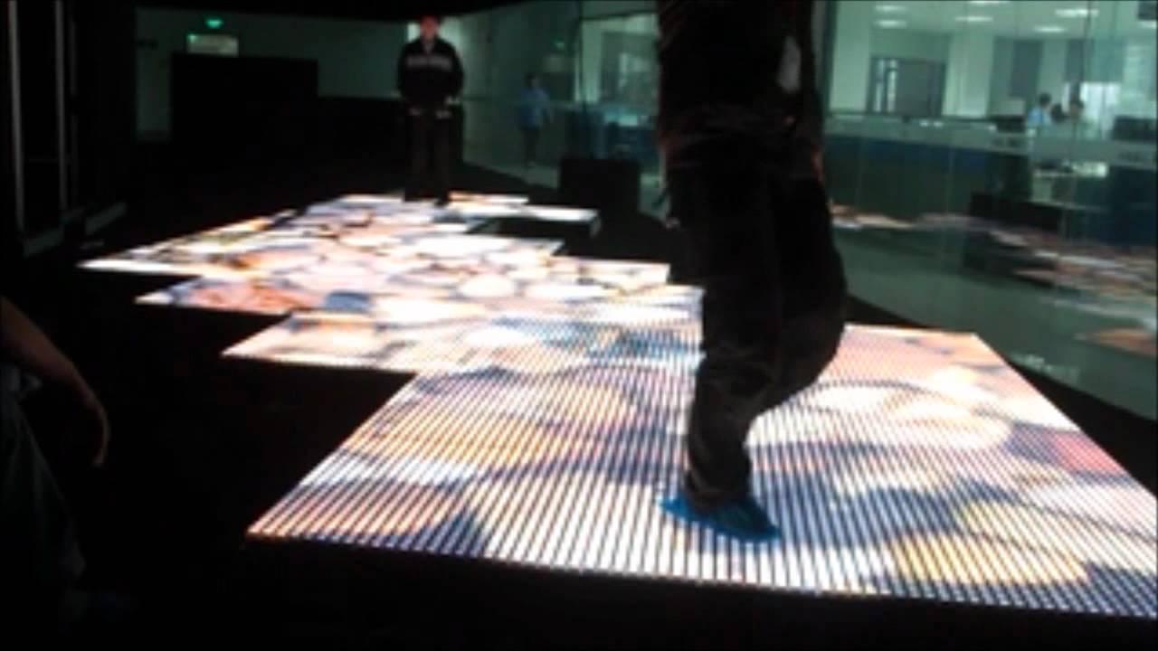 GTEK LED Interactive Video Floor + Demonstration P31