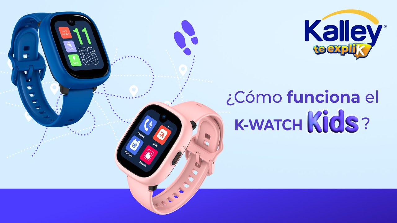 ¿Cómo funciona el reloj K-Watch Kids Kalley?