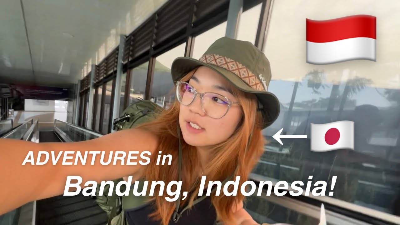 BANDUNG TRAVEL VLOG + Train to Yogyakarta! SE Asia #15