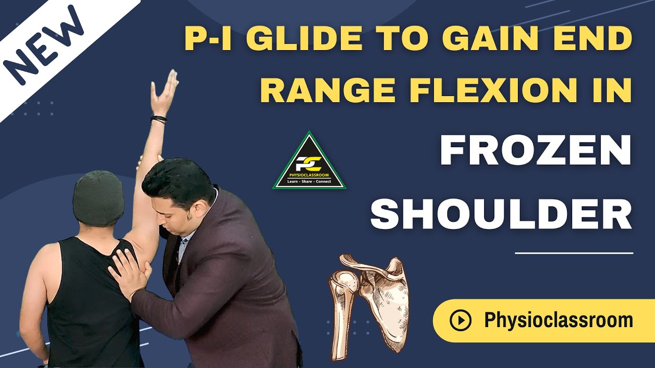 МОБИЛИЗАЦИЯ ПЛЕЧА С ПОМОЩЬЮ ДВИЖЕНИЯ: P-I GLIDE ДЛЯ ДОСТИЖЕНИЯ КОНЕЧНОГО ДИАПАЗОНА СГИБАНИЯ ПРИ З...