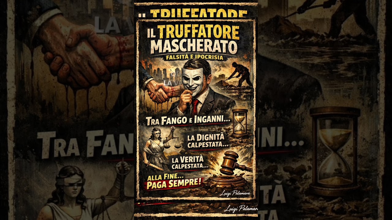 Quando il truffatore seriale si ammanta da paladino della legalità. La melma dell’anima e ...