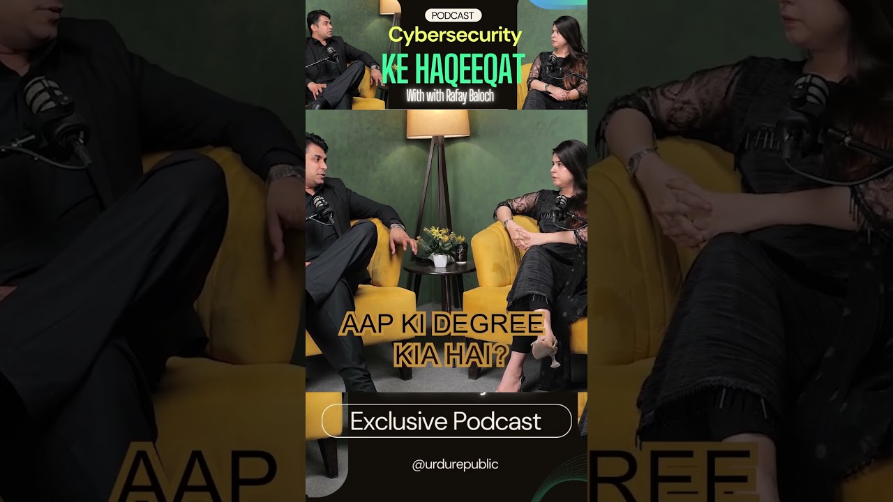 Cybersecurity Ke Haqeeqat | Exclusive Podcast with Rafay Baloch