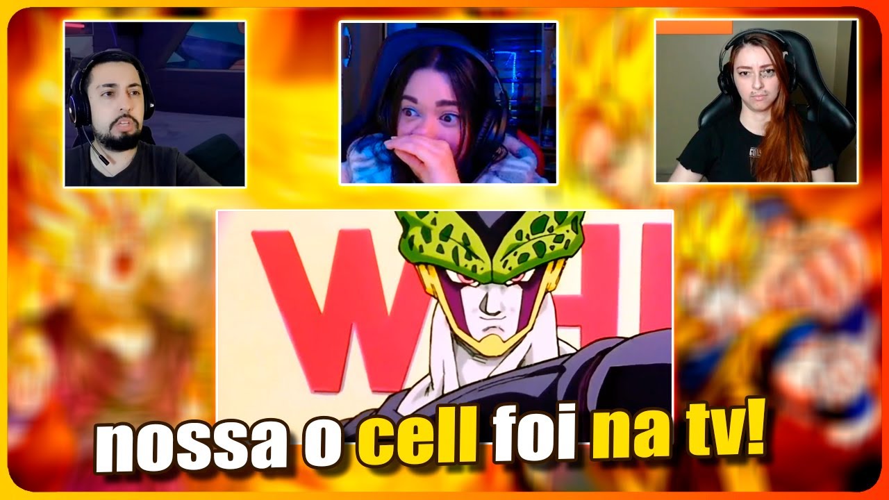 Vendo Cell vai até a Televisão 😯  | MULTI - REACT | Dragon Ball Z - EP 167