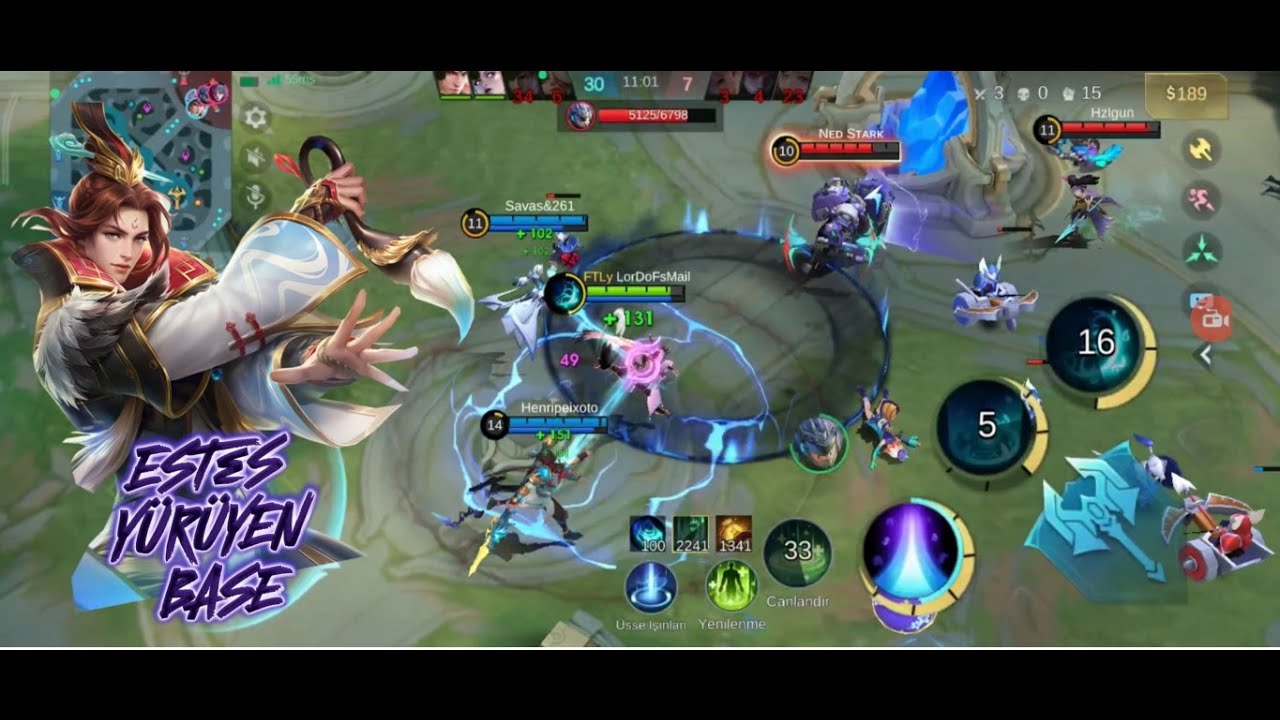 MOBİLE LEGENDS❗KALP GÖZÜ AÇIK ESTES..