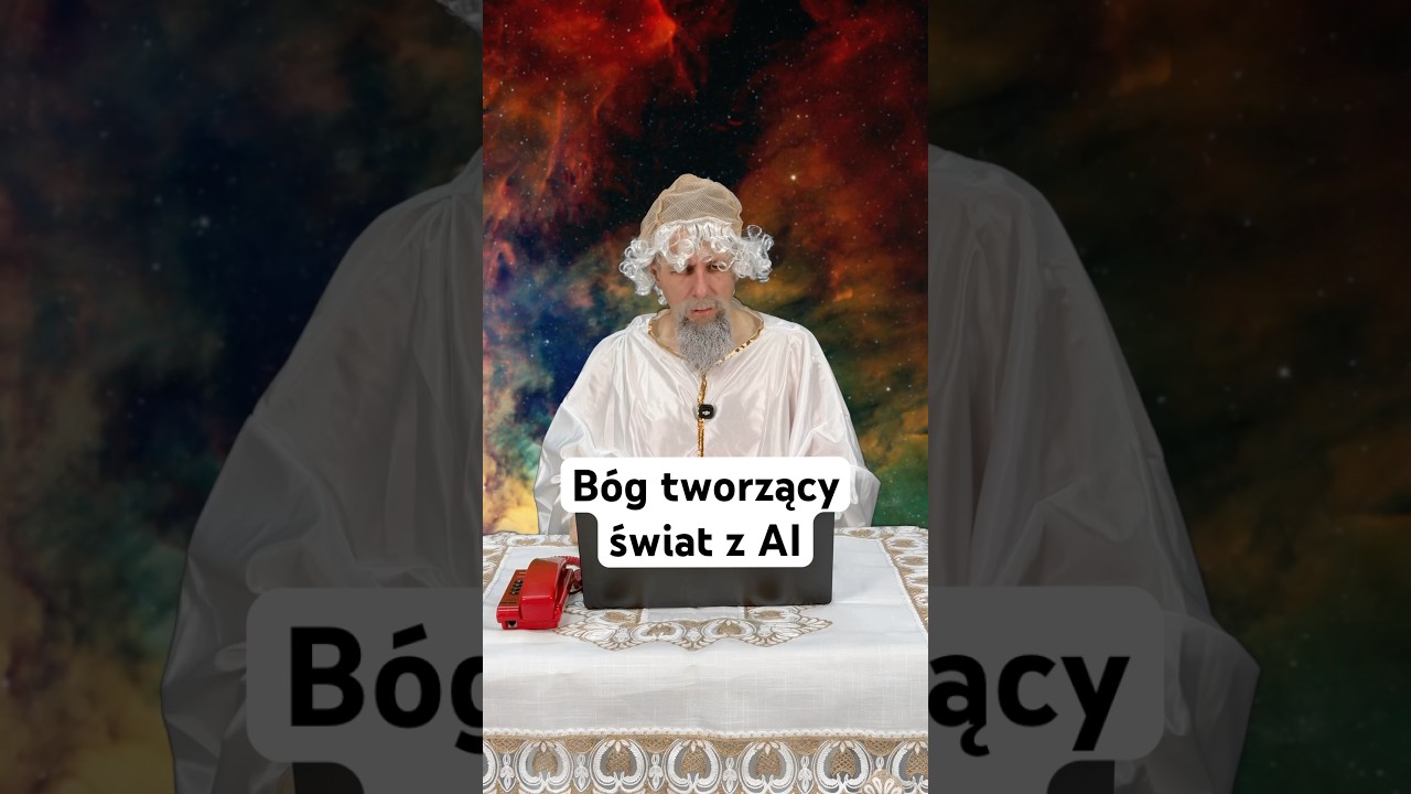 B&oacute;g tworzący świat przy pomocy AI