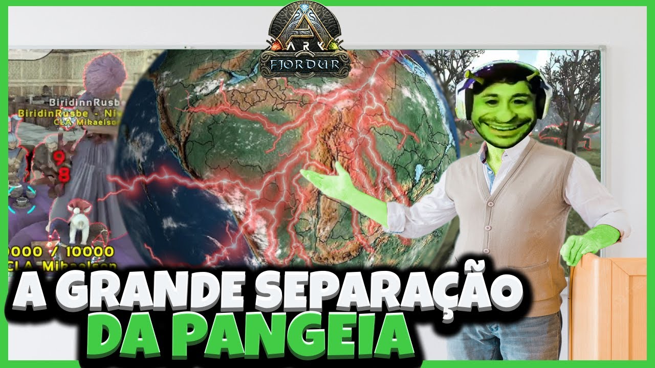 ARK: EU QUE DIVIDI A PANGEIA!! 🌎 | Nicky Mitrava