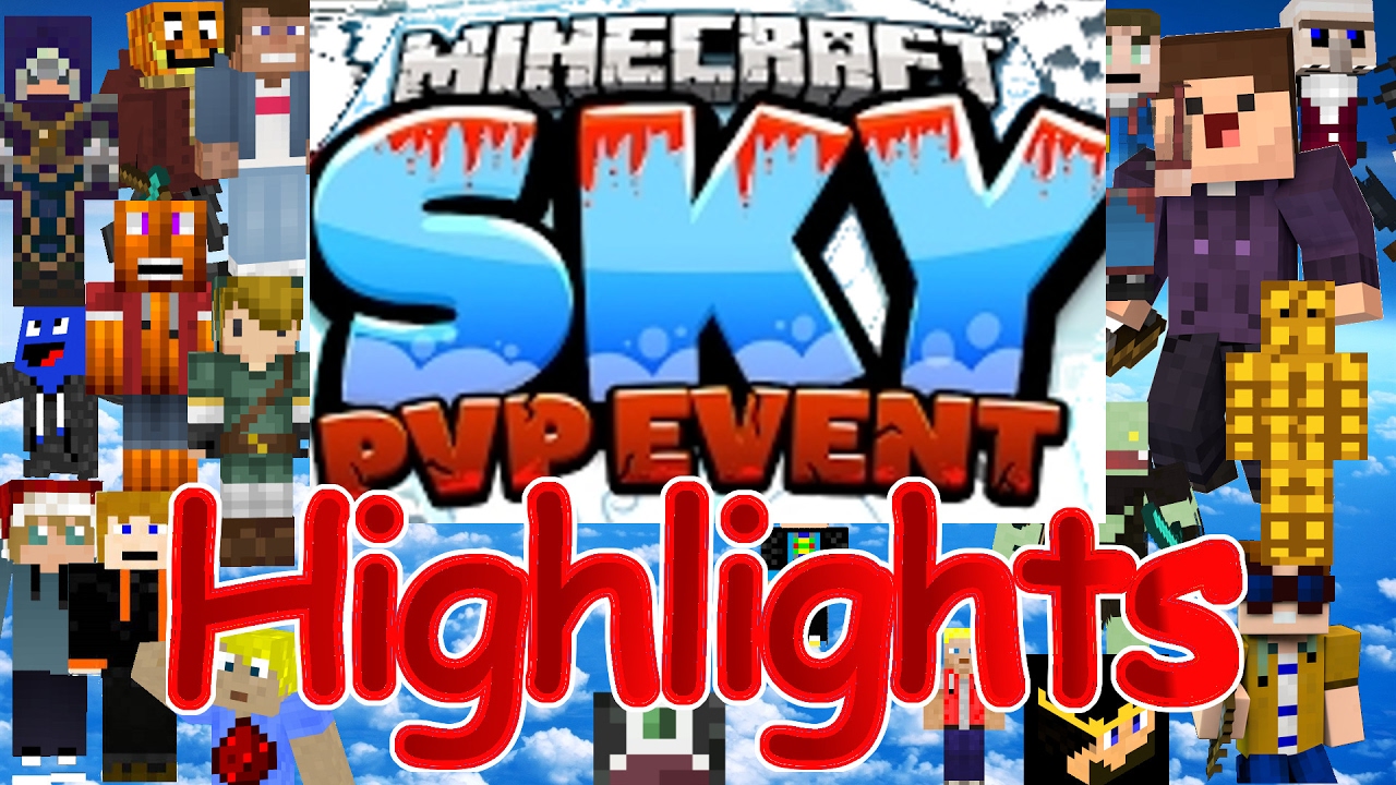 Minecraft Sky PvP-Event 1 Highlights - alle Kills und Tode - MPZ