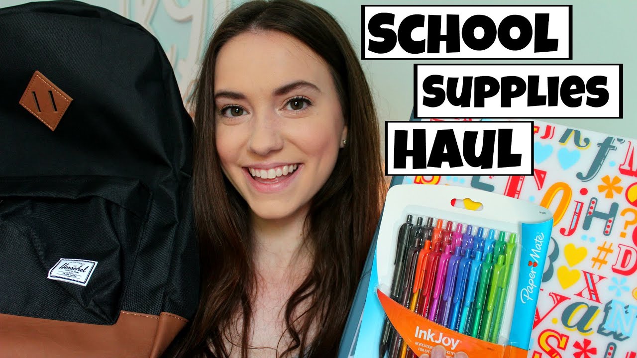 Back To School: School Supplies Haul 2015