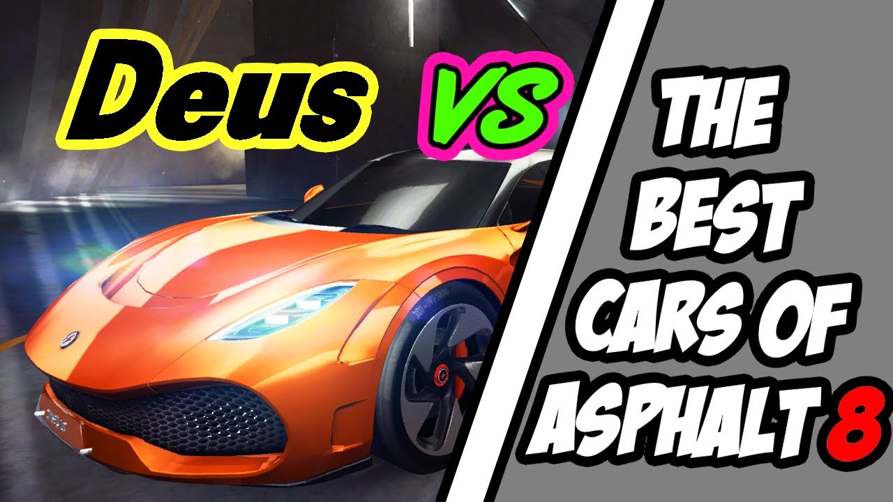 Asphalt 8 Deus to the Tokyo Wall VS the Top Cars OF Asphalt 8