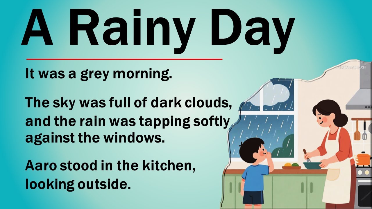 Learn English with a Story | Beginner |A Rainy Day