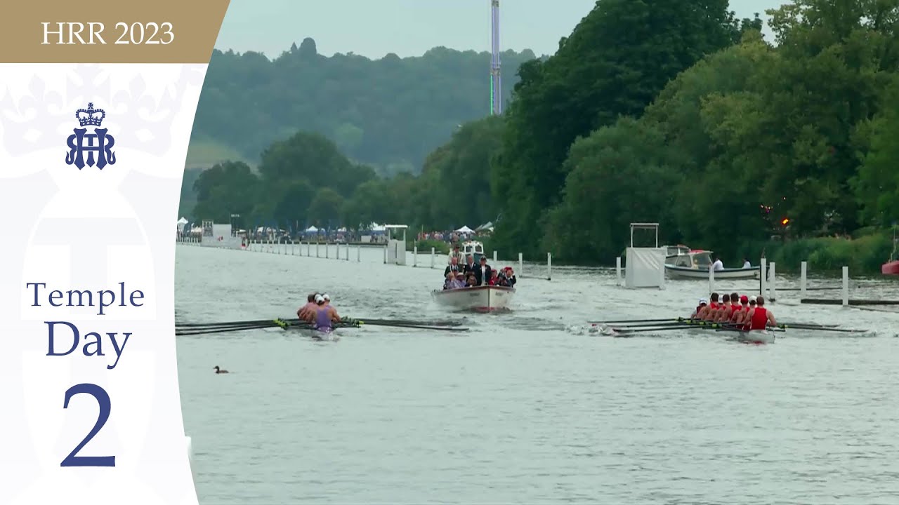 Cornell University, USA v Durham University 'A' - Temple | Henley 2023 Day 2
