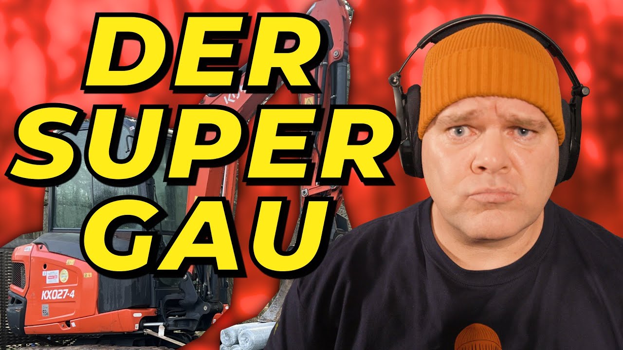 Unfassbar! 🚨 Minibagger auf dem Anhänger – eine Einladung zur Katastrophe?!