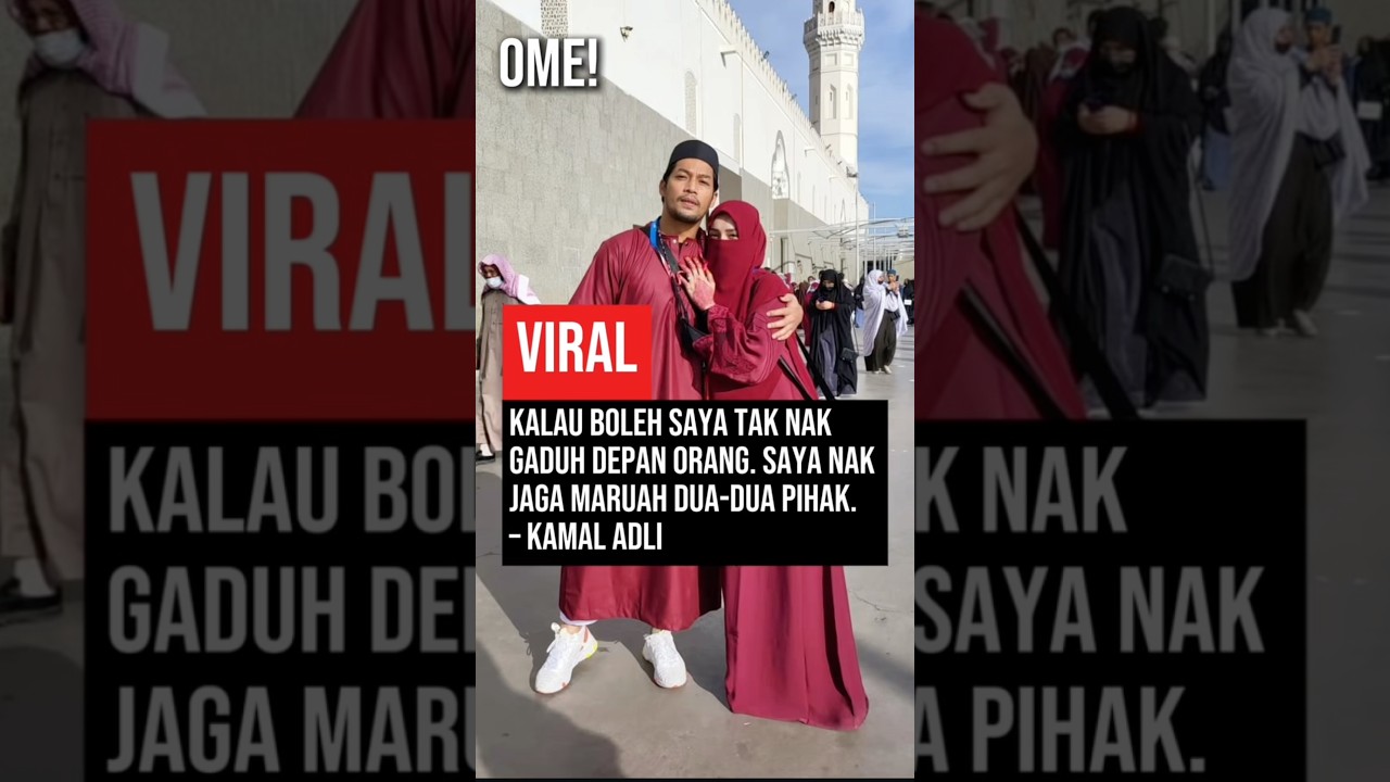 Uqasha Senrose & Kamal Adli Kes Penceraian Ditunda