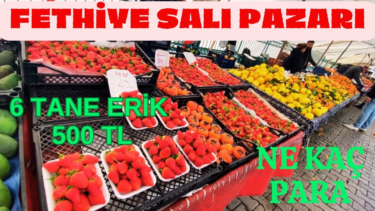FETHİYE KÖYLÜ PAZARI GÜNCEL FİYATLAR #köydeyaşam #köyhayatı #pazar #fethiye