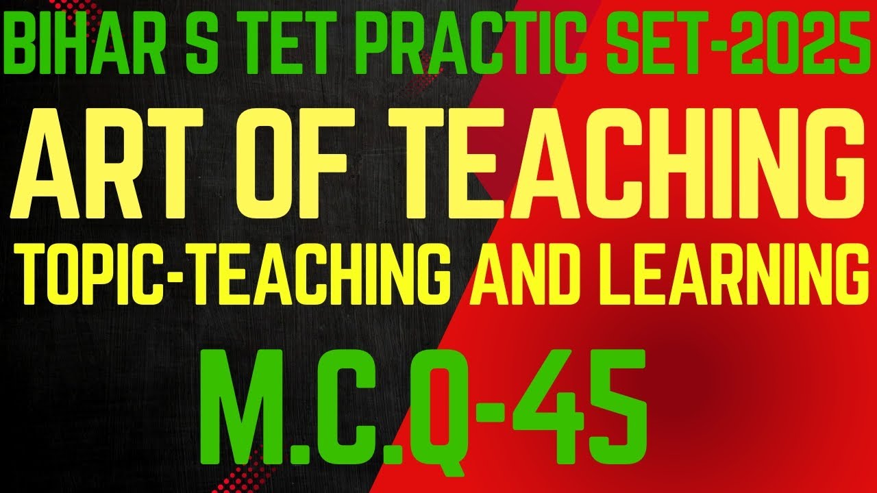 ART OF TEACHING PRACTICE SET/STET PRACTICE SET/STET ARTOF TEACHING 