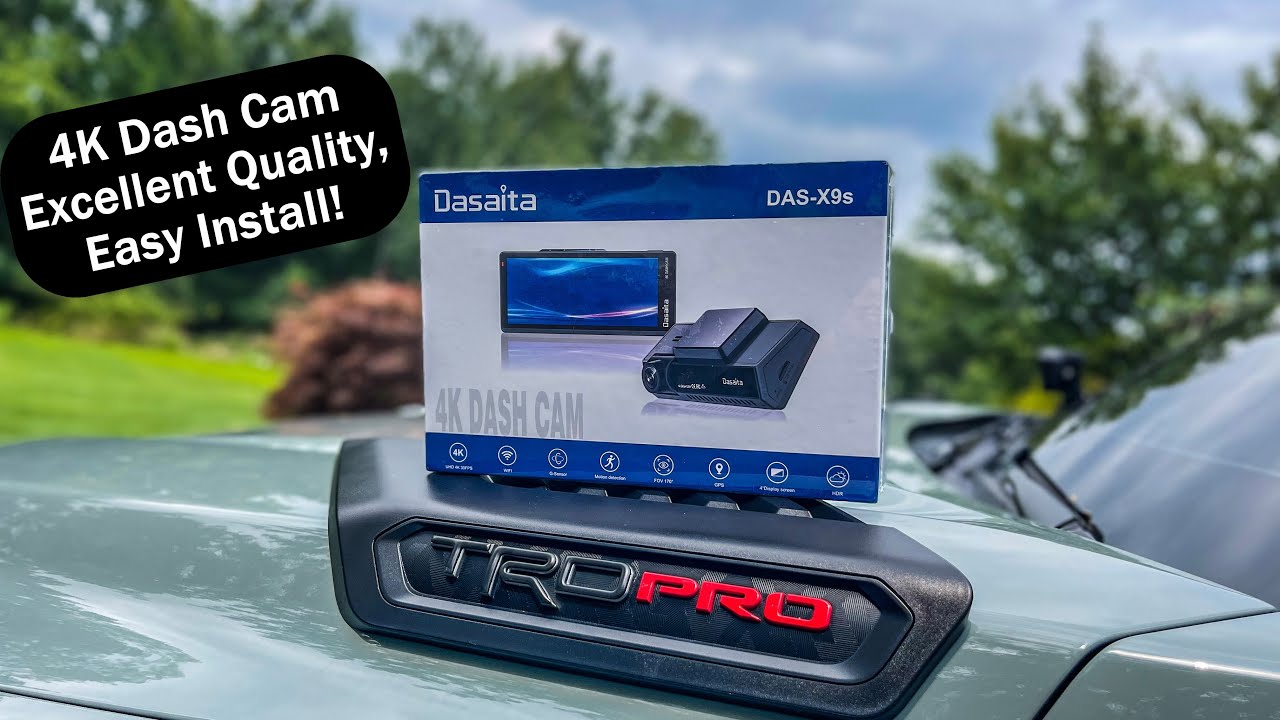 New Dash Cam, Dasaita DAS-X9S...Excellent Quality, Easy Install...2022 Tundra TRD Pro