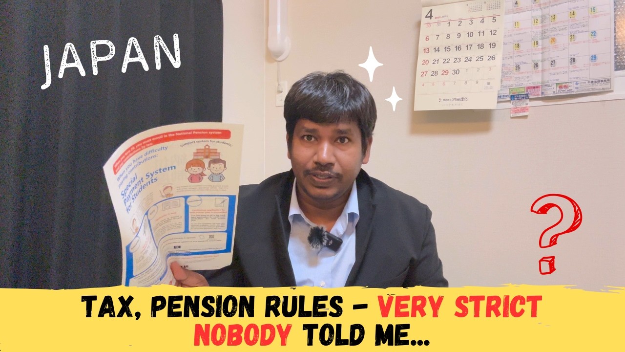 Pension, Tax Rules in Japan Foreigners Must Know in 2025 | Unfortunately Nobody discus with you