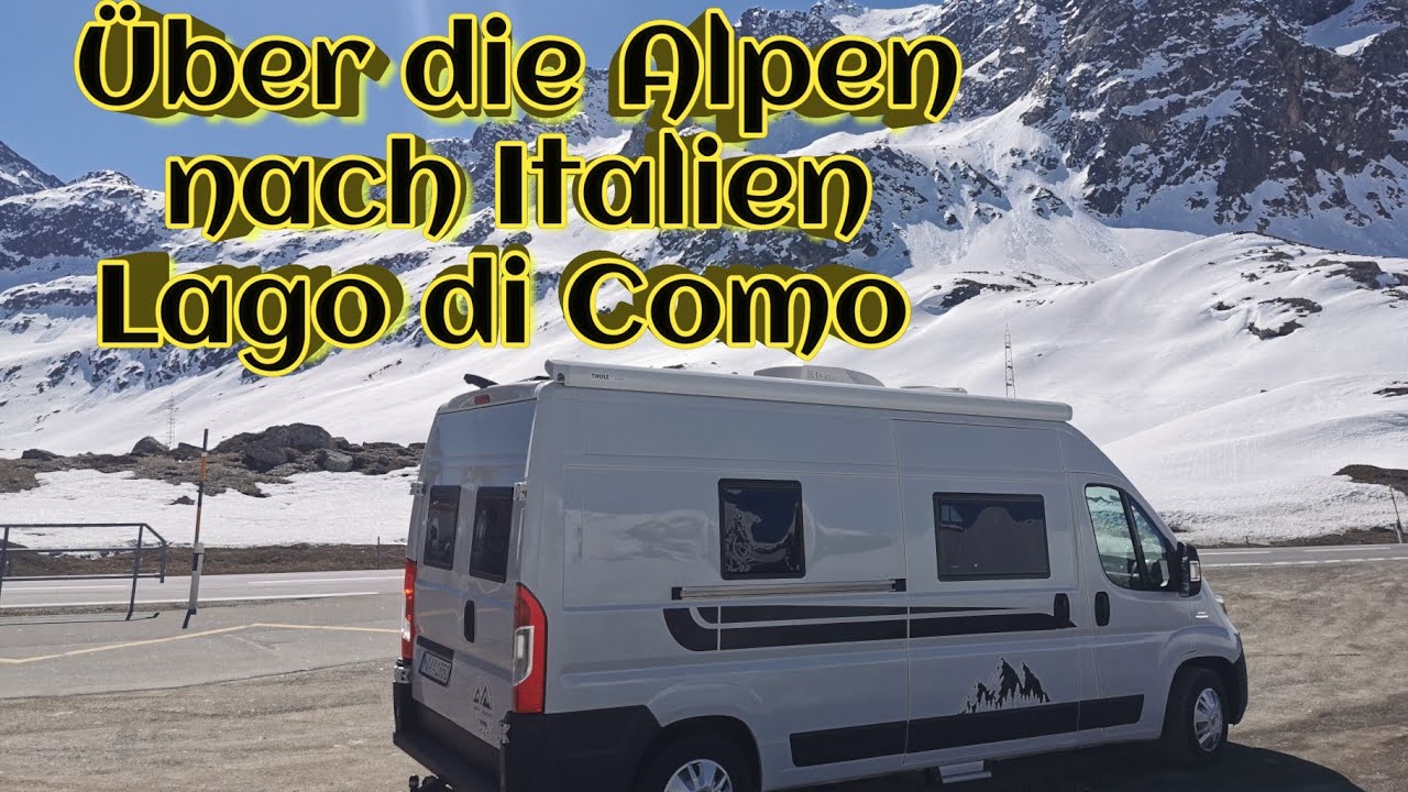 Über die Alpen nach Italien /Lago di Como