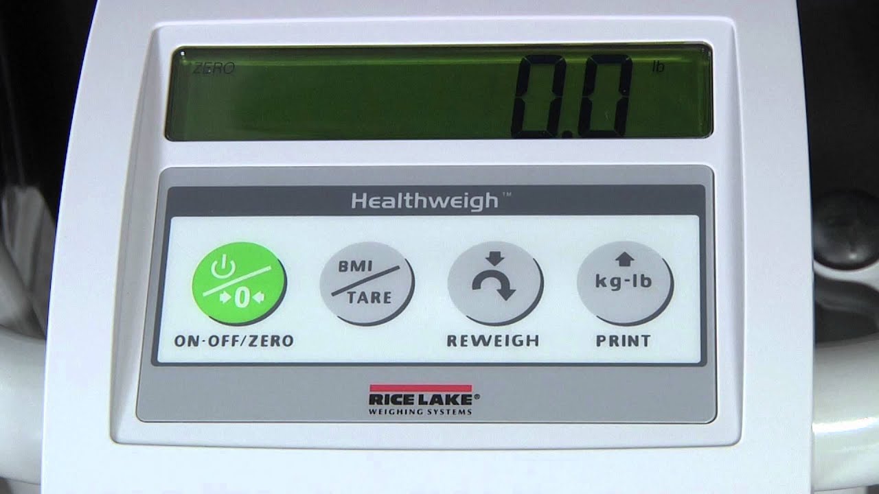Rice Lake Chair Scale Setup & Operation