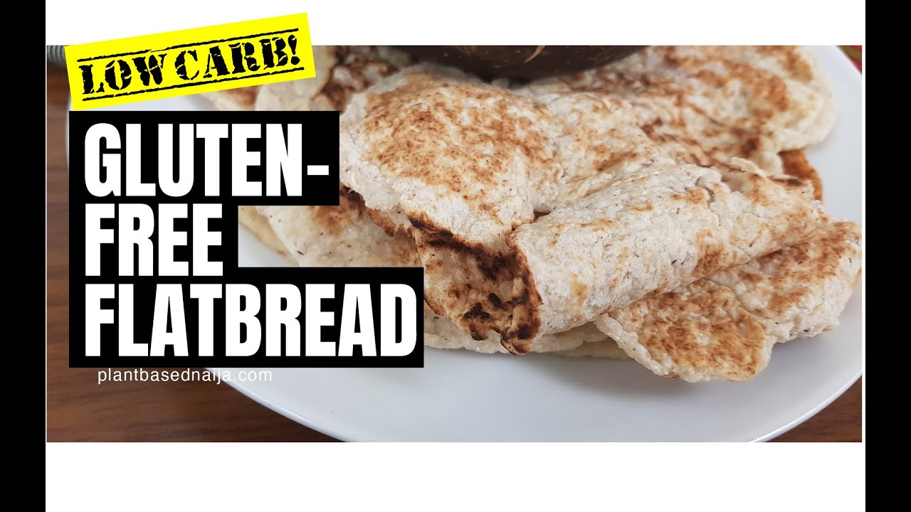 GLUTEN-FREE ROTI, LOW CARB keto friendly roti flatbread - Plant-based Naija