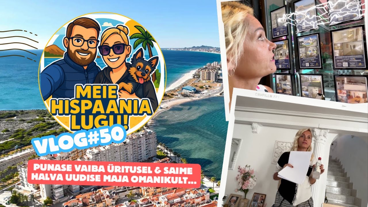 MEIE HISPAANIA LUGU 🇪🇸 VLOG #50 I Kõik muutus 😱 Hispaania keele tund, punane vaip & halvad uudised.
