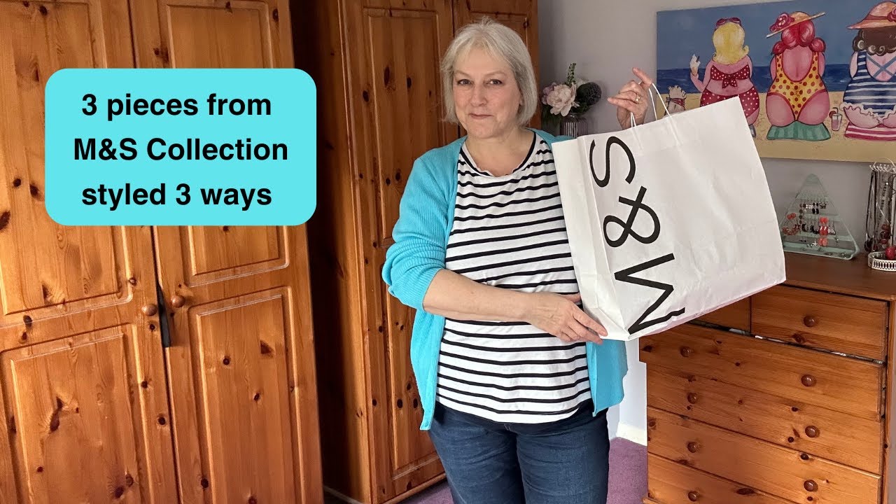 M & S Plus Size Try On Haul - Size 18/20 - Spring Outfit