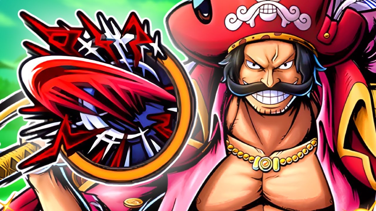 Я дал бывшему Гол Д. Роджеру бесконечный навык 1 в One Piece Bounty Rush