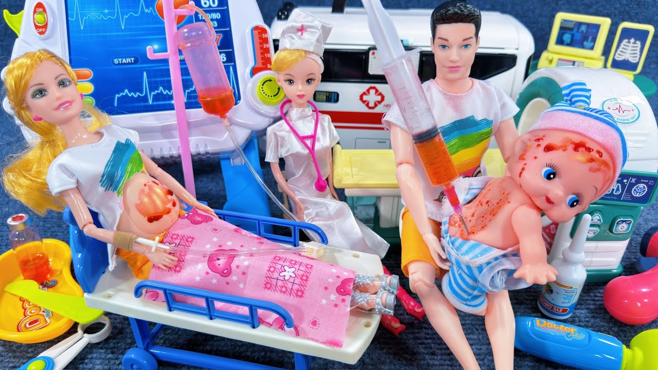 12 Minutes Satisfying with Unboxing Doctor First Aid Set，Ambulance Toys ASMR | Review Toys