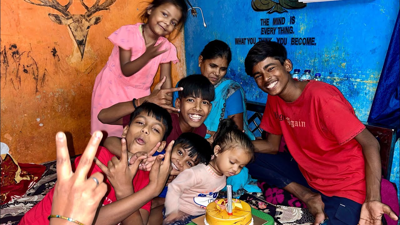  Birthday Celebration With Baccha Party 🥳😂