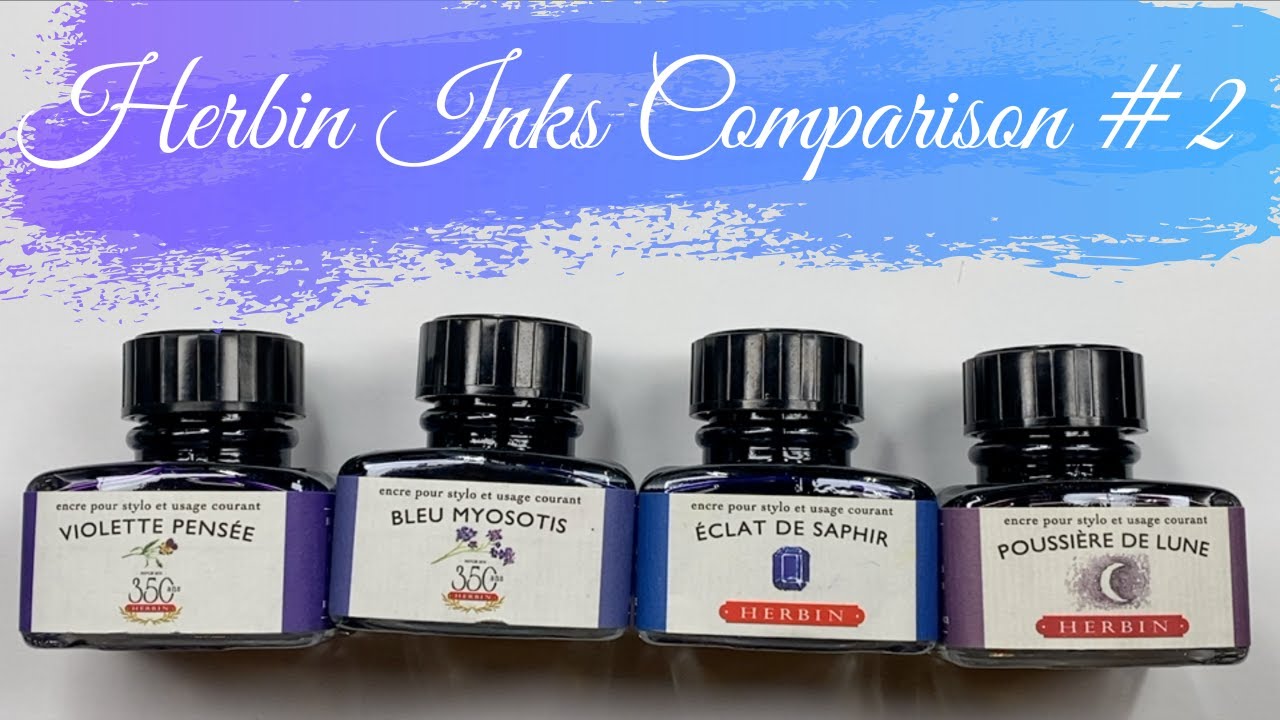 Herbin Inks Comparison #2