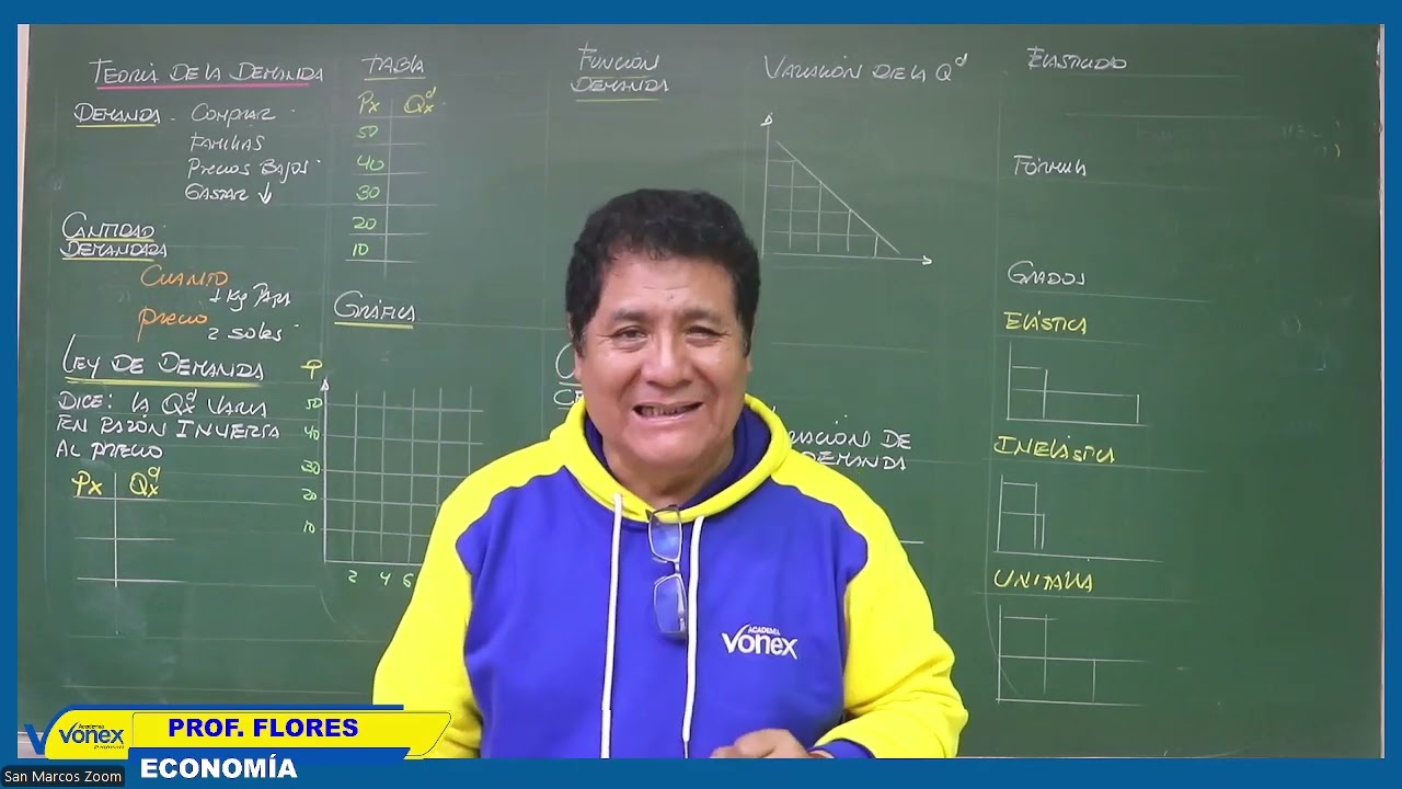 SEMANA 9 - ECONOMÍA - LA DEMANDA Y ELASTICIDAD