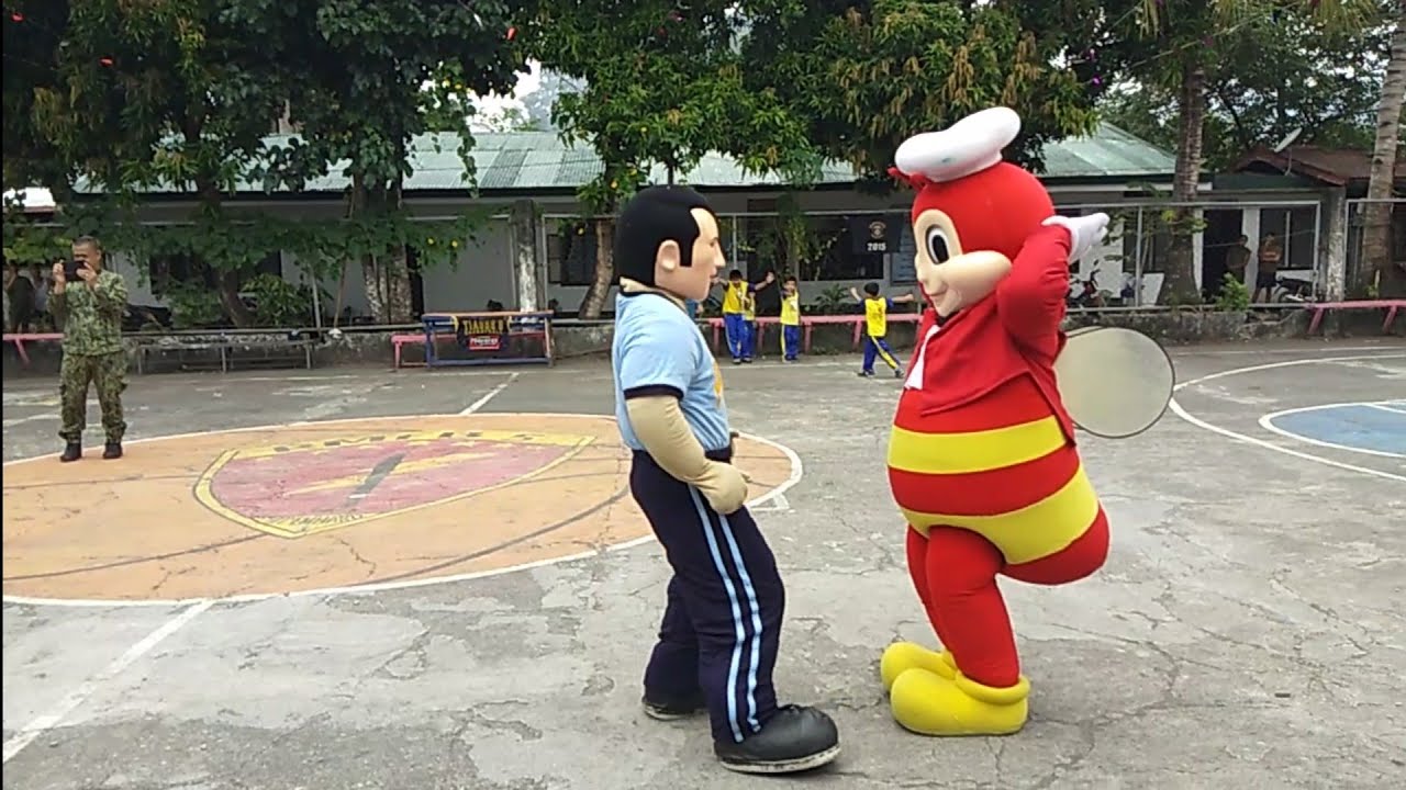 JOLLIBEE VS POLICE MAN???