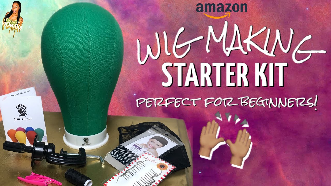 $20 DIY Wig Making Kit from AMAZON 🙌🏽 feat. BILEAF | Unboxing Review