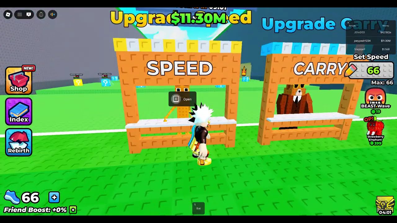 Escape The Tsunami For Lucky Blocks/BRAINROT!!! (Beast Wave)