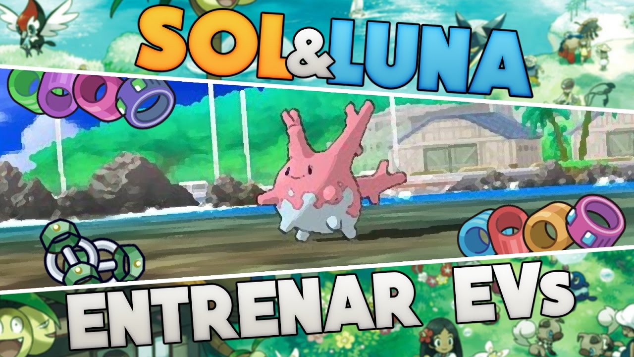 POKEMON SOL & LUNA | GUIA DE ENTRENAMIENTO DE EVs