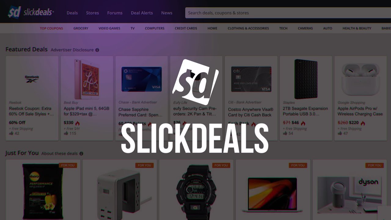 Slickdeals | Channel Trailer