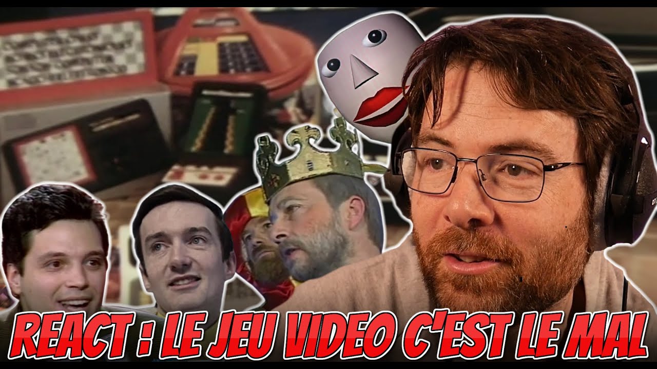 On retourne à l'époque où les jeux vidéo c'était le mal ! (React #4)