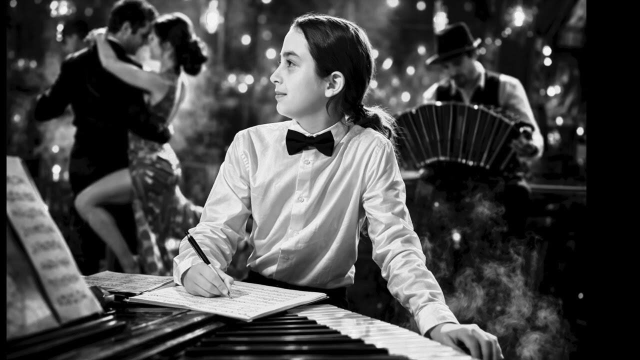 Brilliant Tango for Two Pianos - original composition by 13-Year-Old Composer Konstantin Kantz