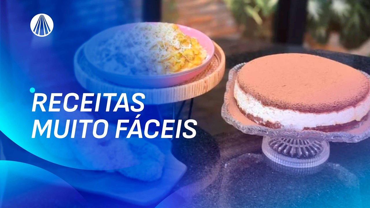 DONUTS DE FRANGO | ESPAGUETE COM FRANGO | BOLO MOUSSE DE MOKA | Sabor de Vida