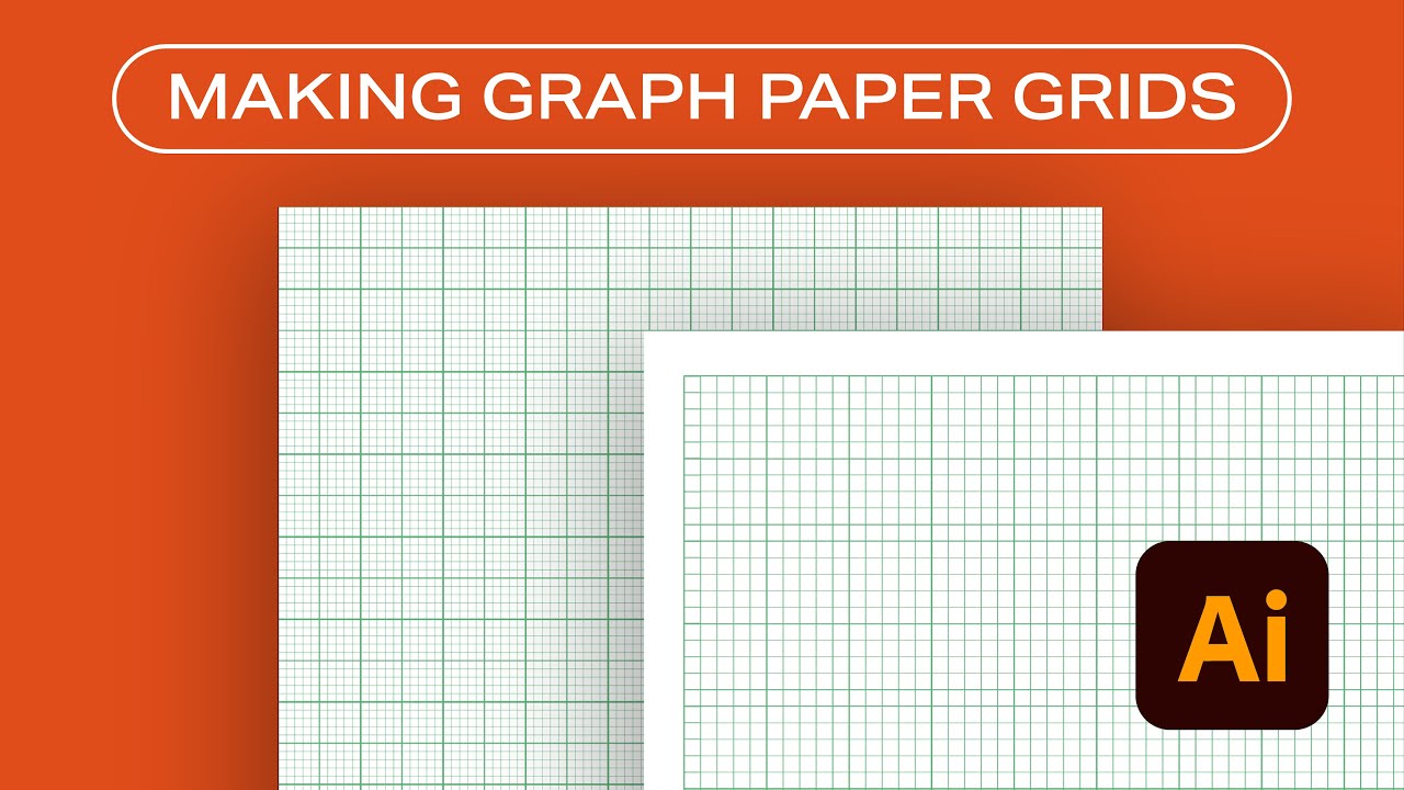 Making Graph Paper Grid Tutorial in Adobe Illustrator 2023 (with FREE template!)